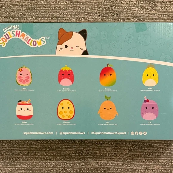 Squishmallows 8-Pack Plush Toy Set - Rainbow Delight - Picture 2 of 2